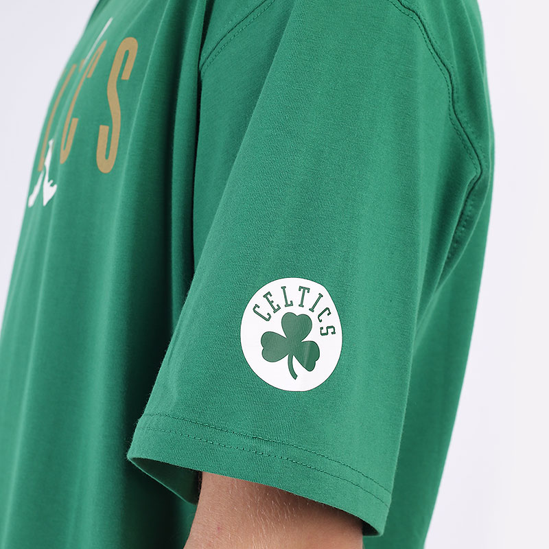 мужская зеленая футболка Jordan Boston Celtics Courtside Statementt Tee DA6504-312 - цена, описание, фото 3